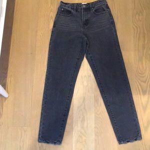 Princess Polly Black Mom jeans